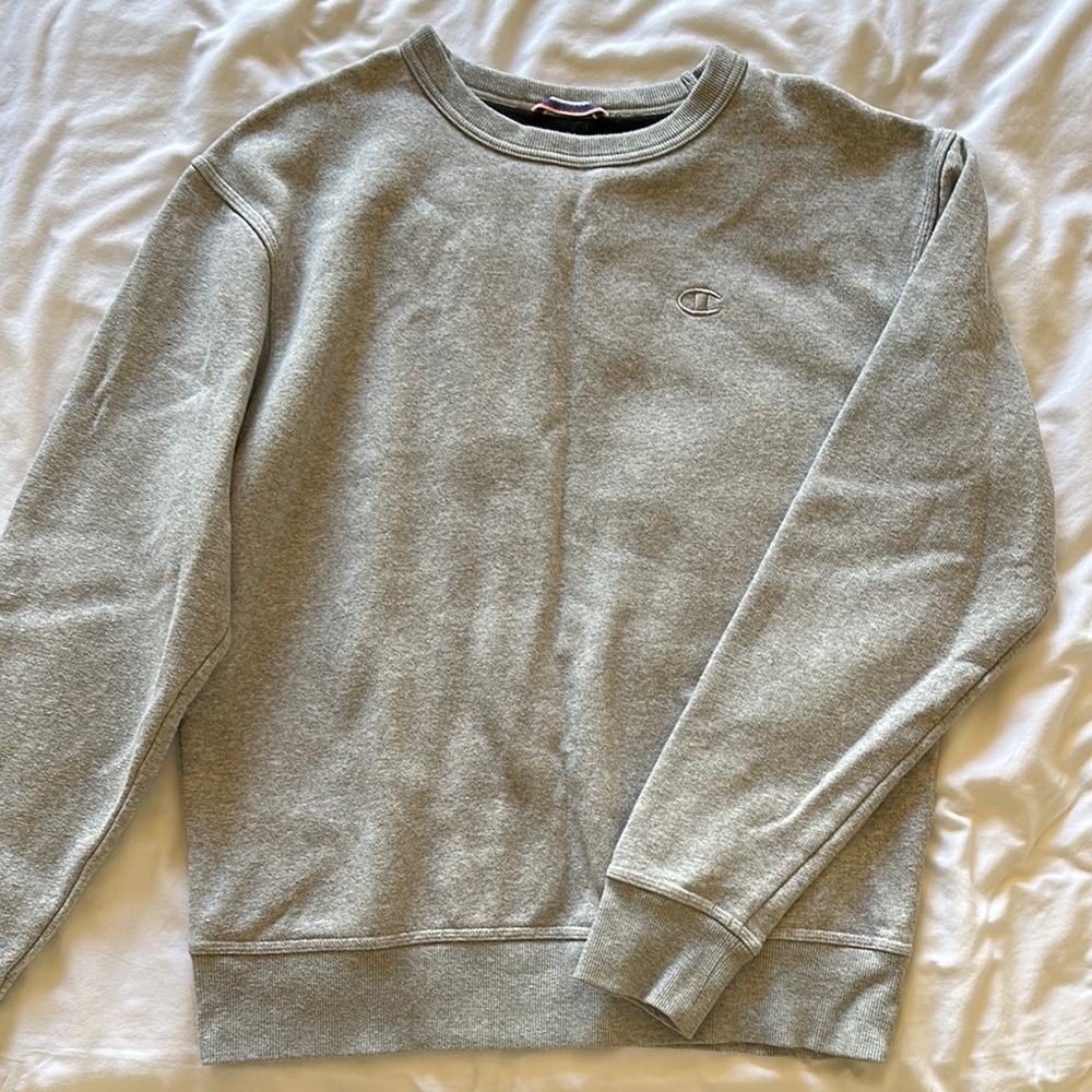 Champion Gray Crewneck Sweater